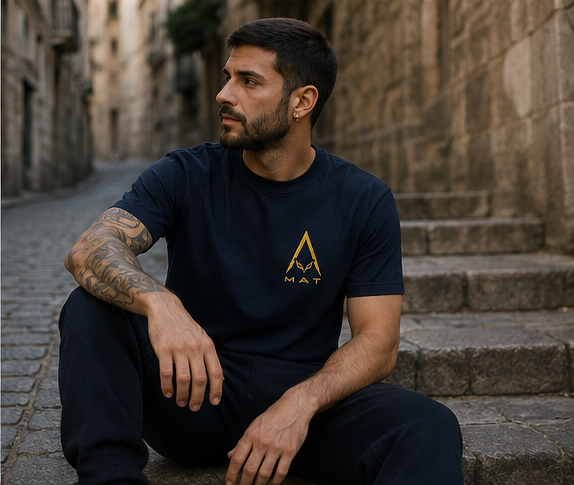 MAT ESSENTIAL LOGO TEE