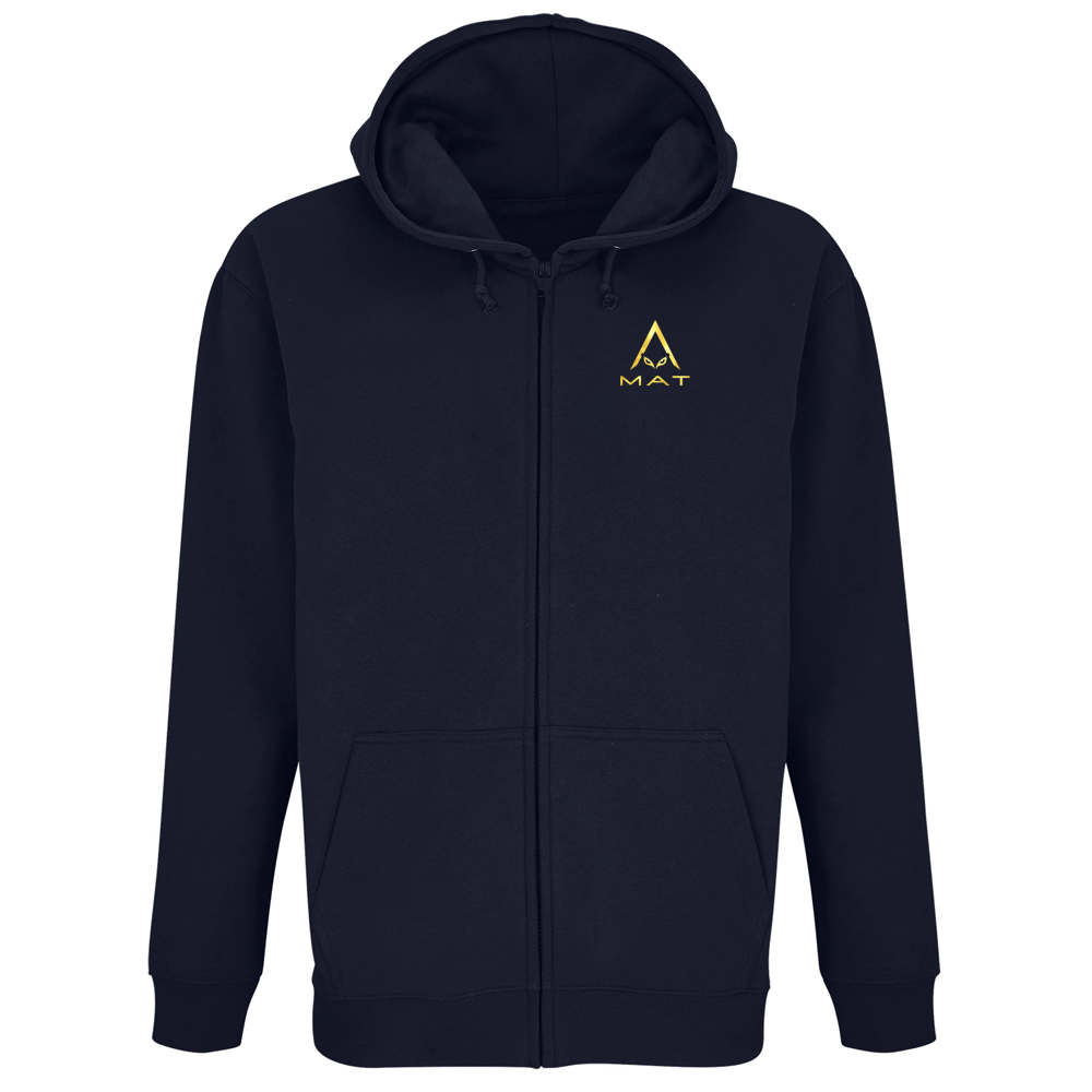 Felpa Premium Cappuccio Zip Hoodie Signal