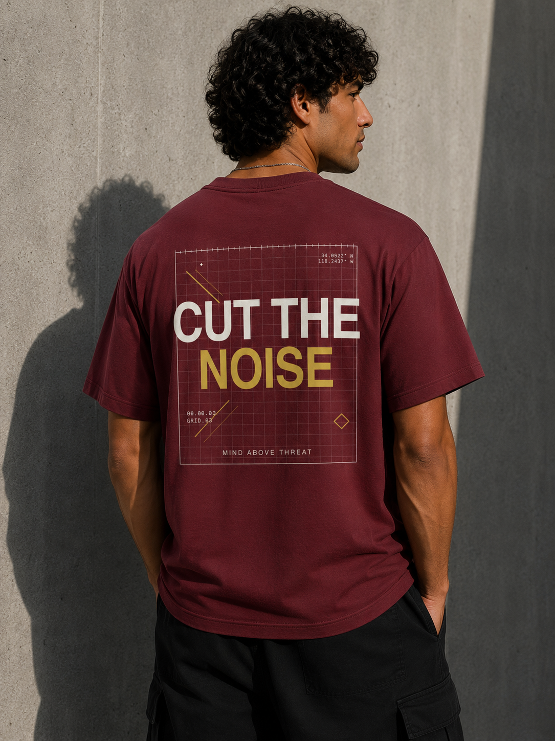 MAT OFF GRID 03 — Heavy Oversized Tee