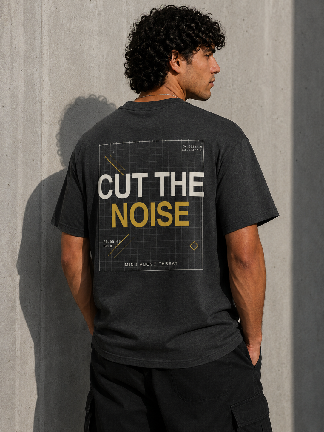 MAT OFF GRID 03 — Heavy Oversized Tee