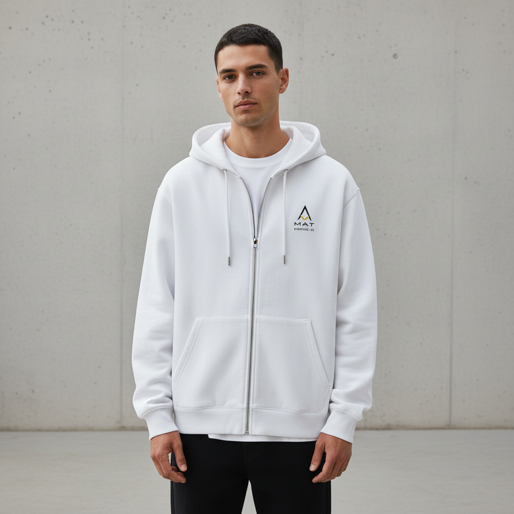 MAT FELPA ZIP OVERSIZE DISCIPLINE 02