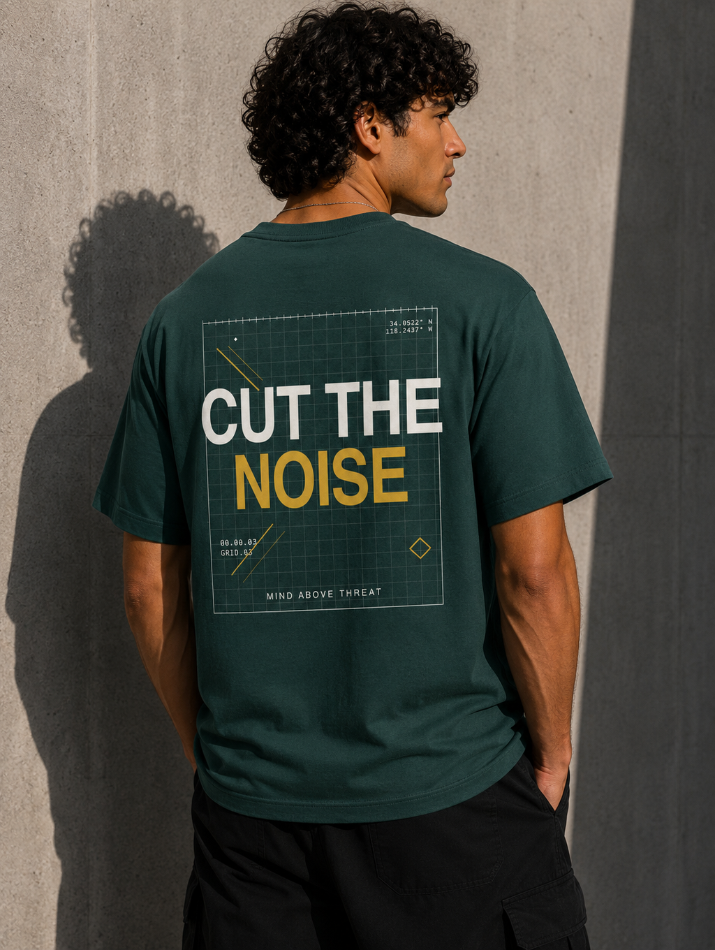 MAT OFF GRID 03 — Heavy Oversized Tee