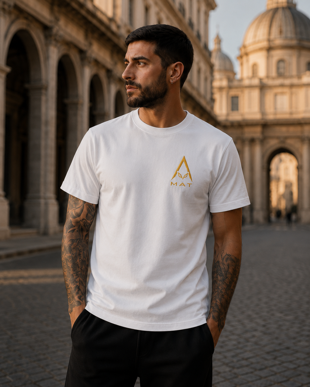 MAT ESSENTIAL LOGO TEE