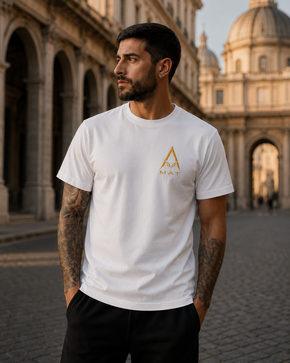 MAT ESSENTIAL LOGO TEE