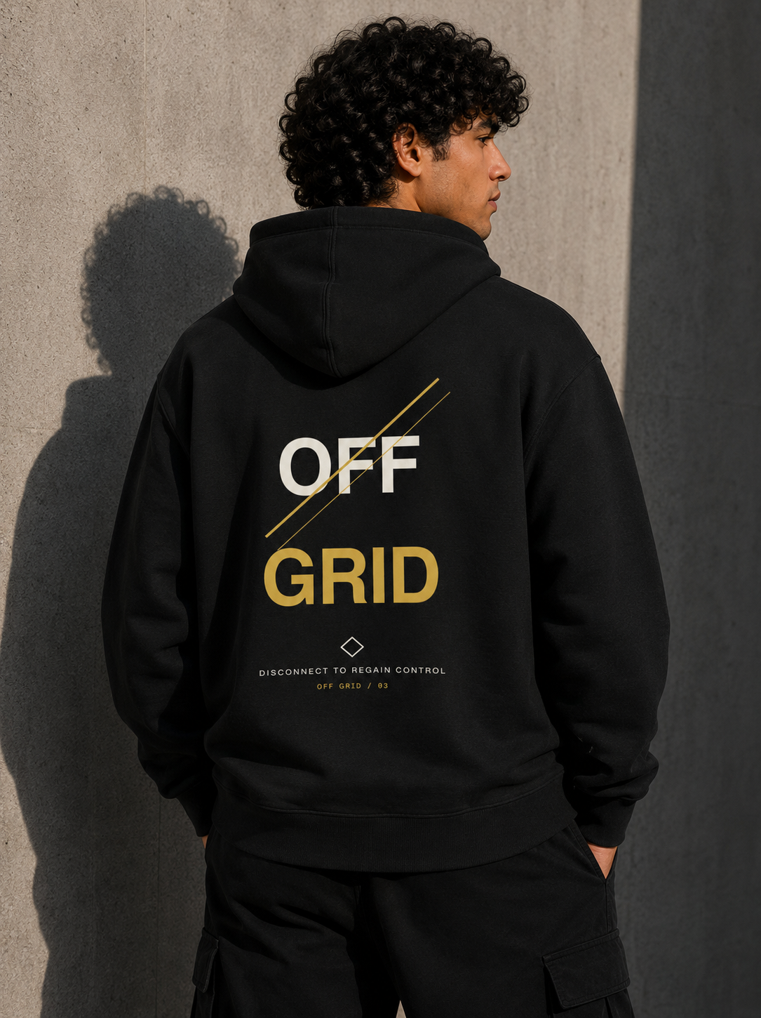 MAT OFF GRID 03 — Boxy Zip Hoodie