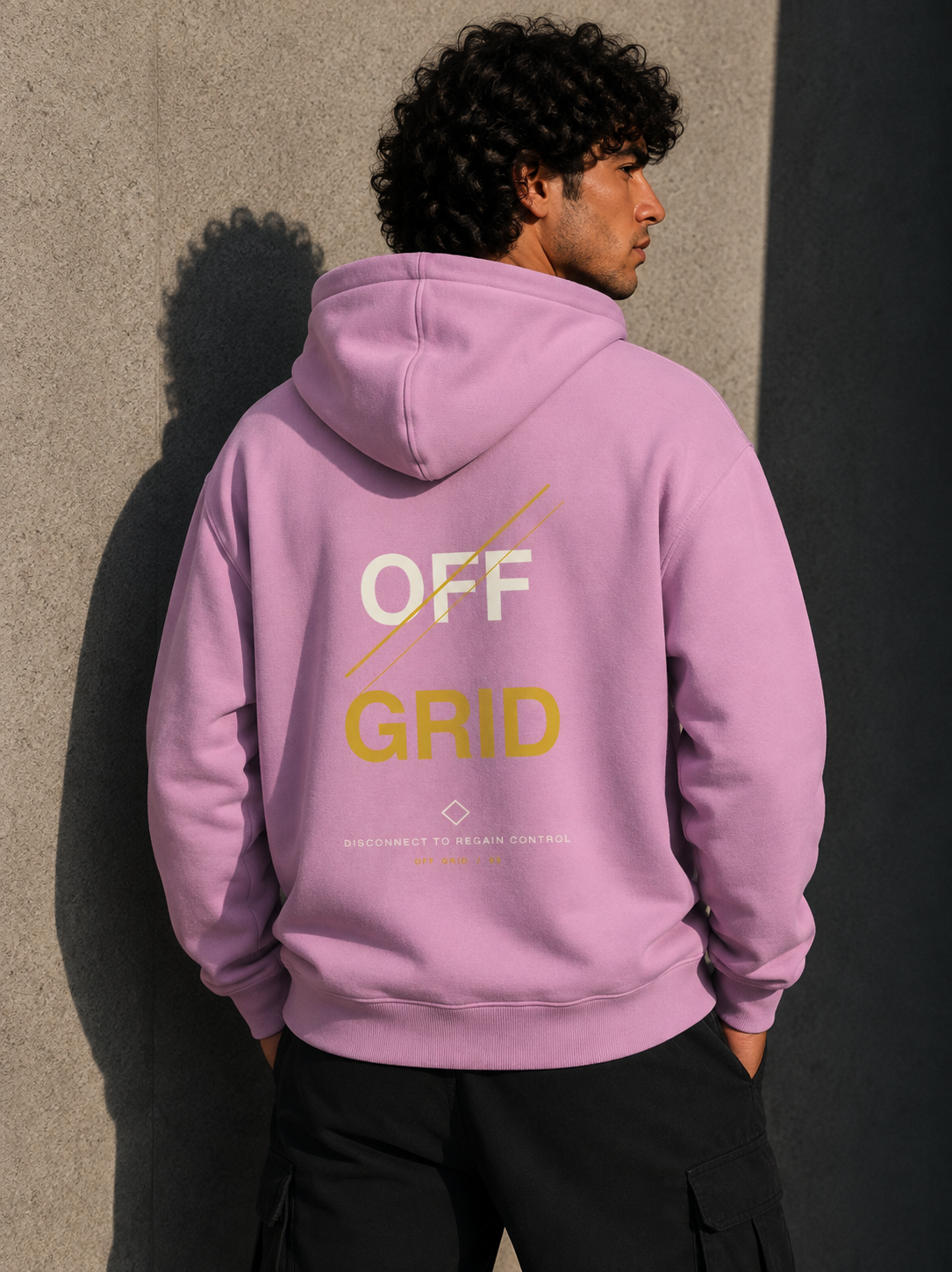 MAT OFF GRID 03 — Boxy Zip Hoodie