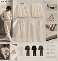 MAT ESSEN Essential Set completo crewneck e pantaloni