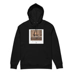 MAT Santa Luciella – felpa con cappuccio in cotone biologico, Black, fronte