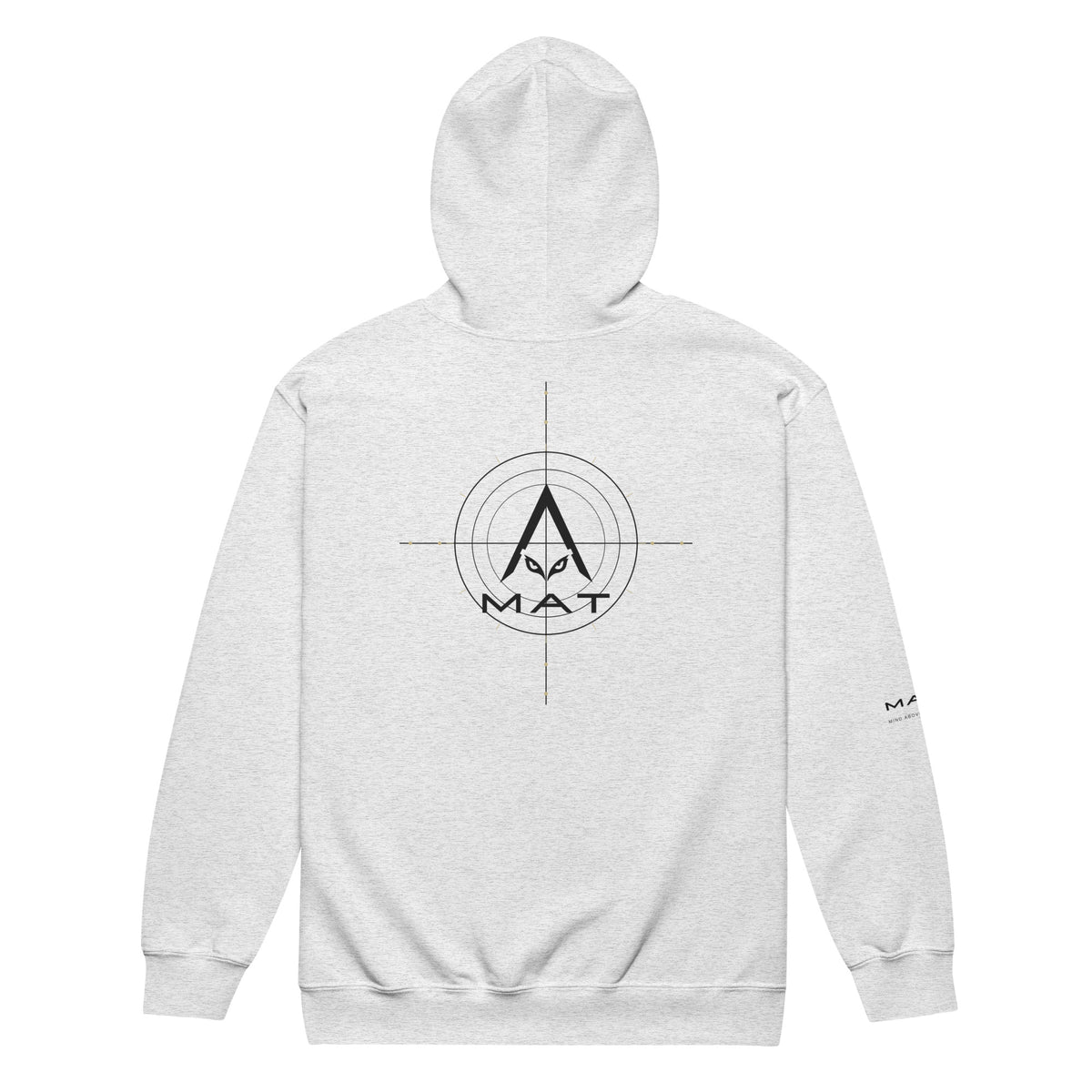 MAT SIGNAL — Zip Hoodie — retro