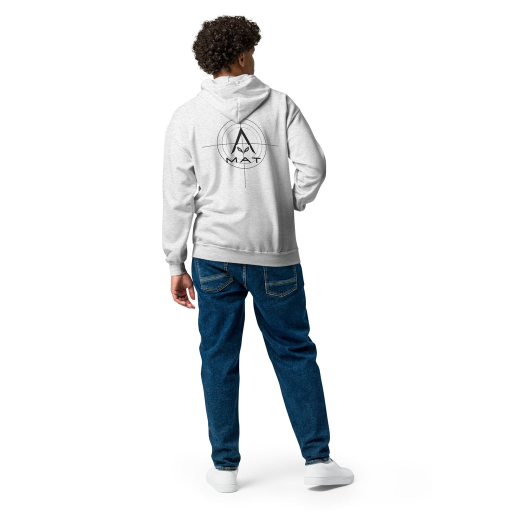 MAT SIGNAL — Zip Hoodie — retro