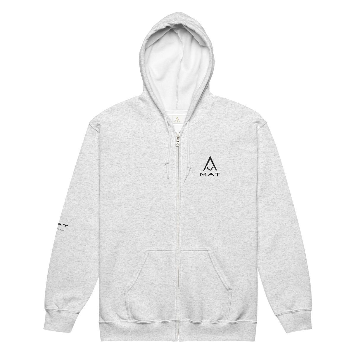MAT SIGNAL — Zip Hoodie — fronte