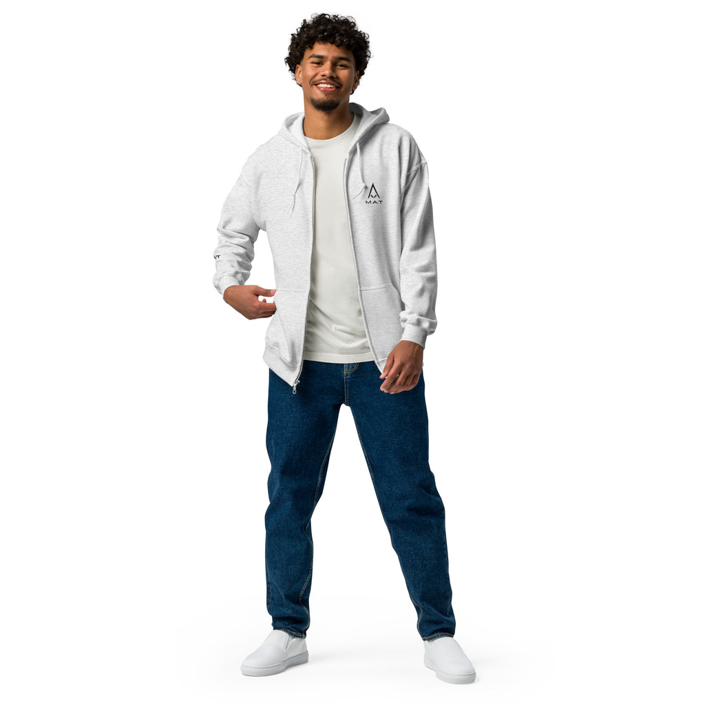 MAT SIGNAL — Zip Hoodie — fronte