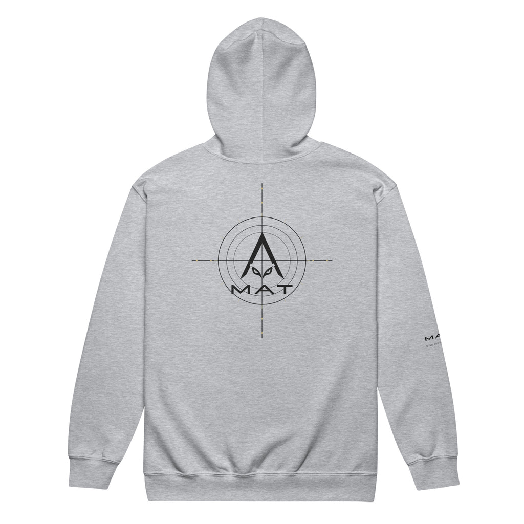 MAT SIGNAL — Zip Hoodie — retro