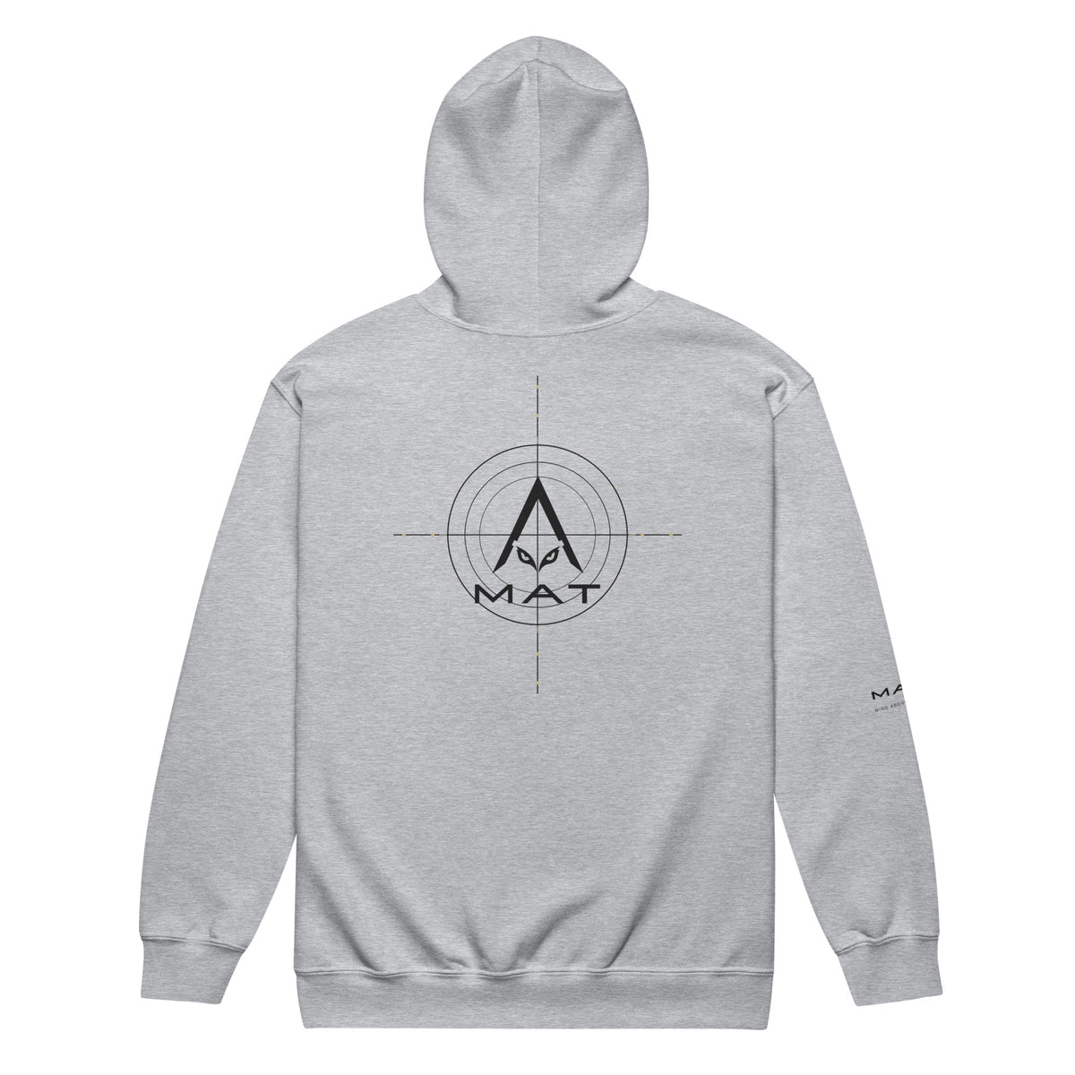 MAT SIGNAL — Zip Hoodie — retro