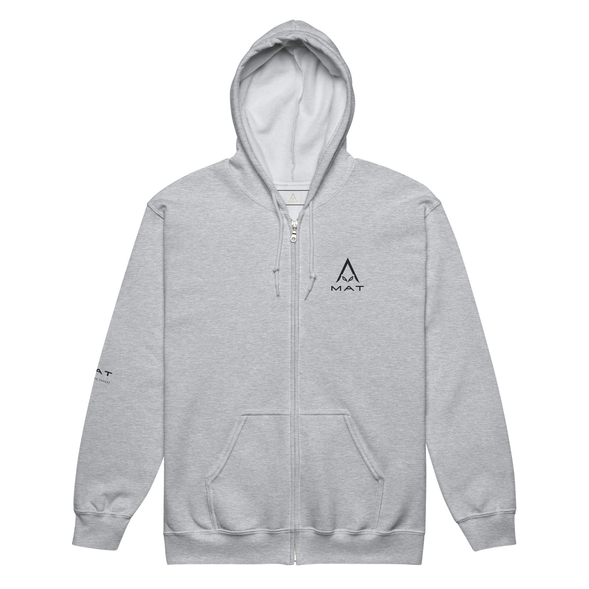 MAT SIGNAL — Zip Hoodie — fronte