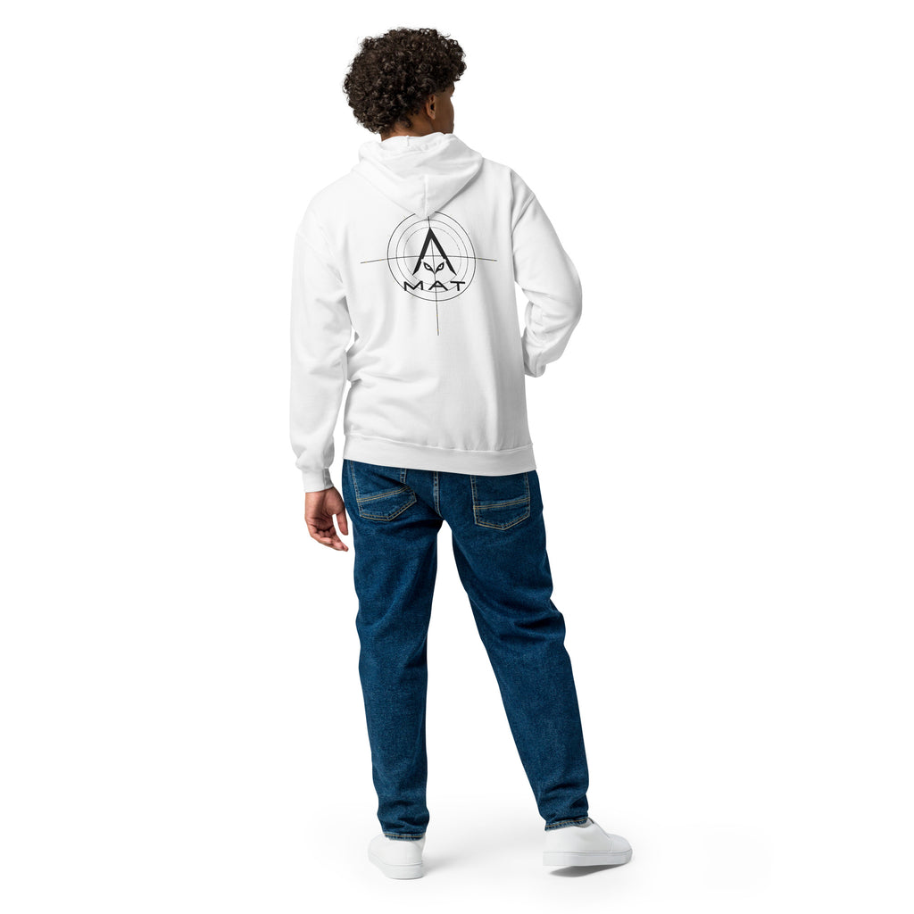 MAT SIGNAL — Zip Hoodie — retro