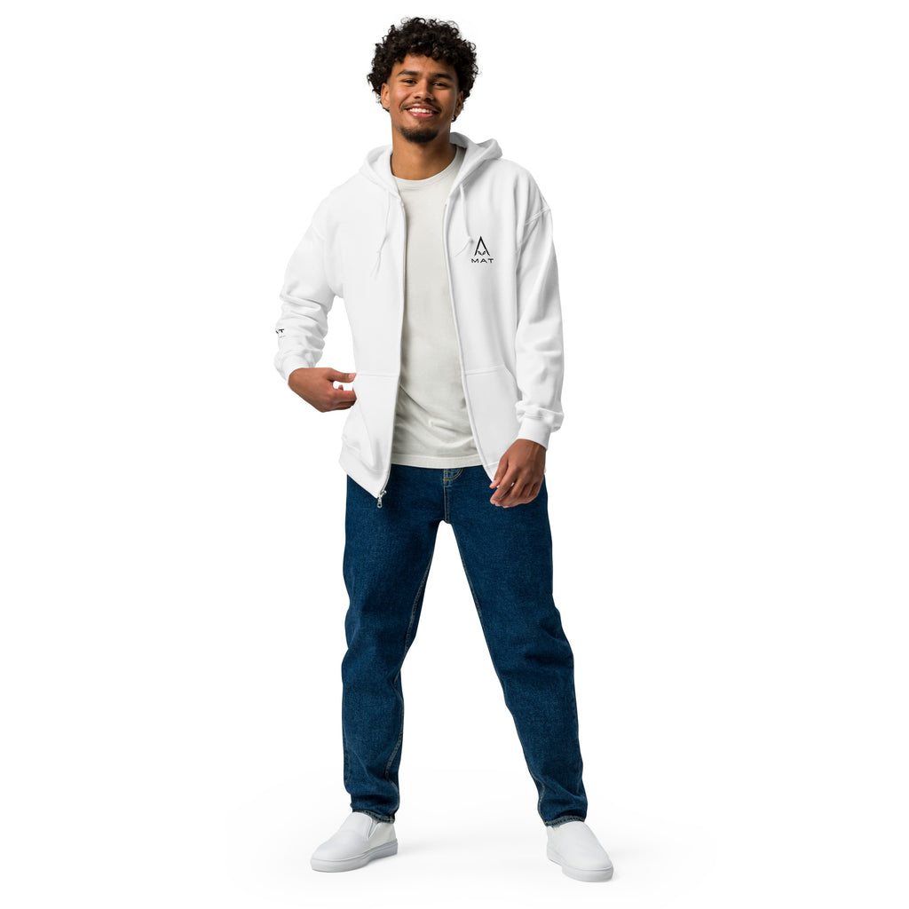 MAT SIGNAL — Zip Hoodie — fronte