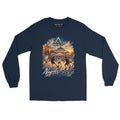 MAT NAPOLI — Long Sleeve navy, grafica Napoli sul fronte