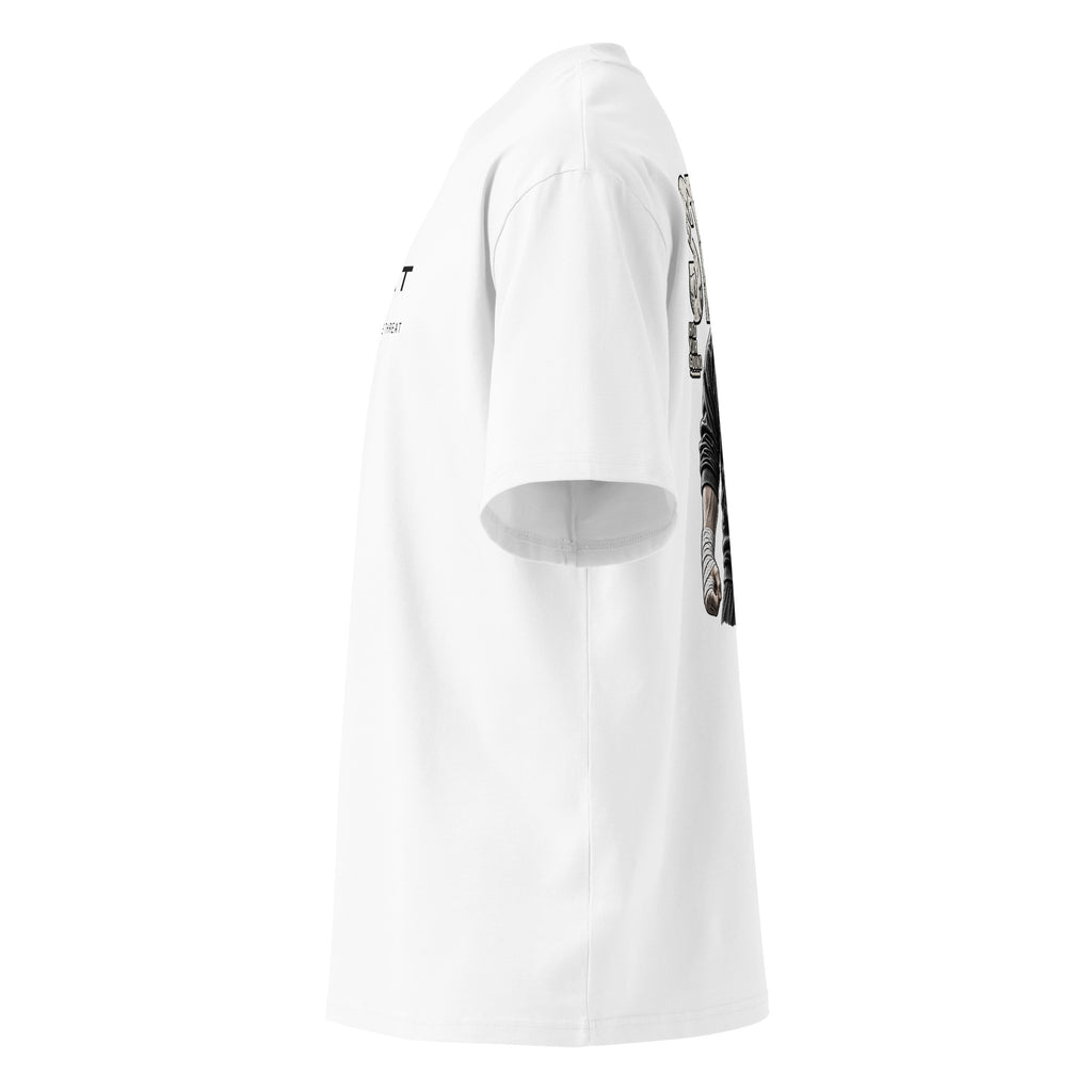 MAT STAND — Oversized Tee — lato sinistro