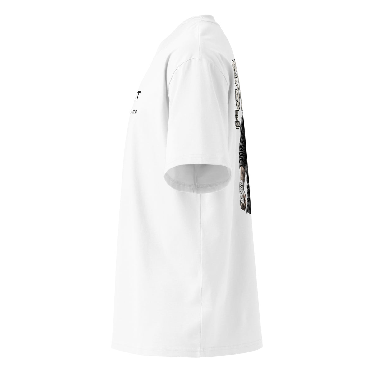 MAT STAND — Oversized Tee — lato sinistro