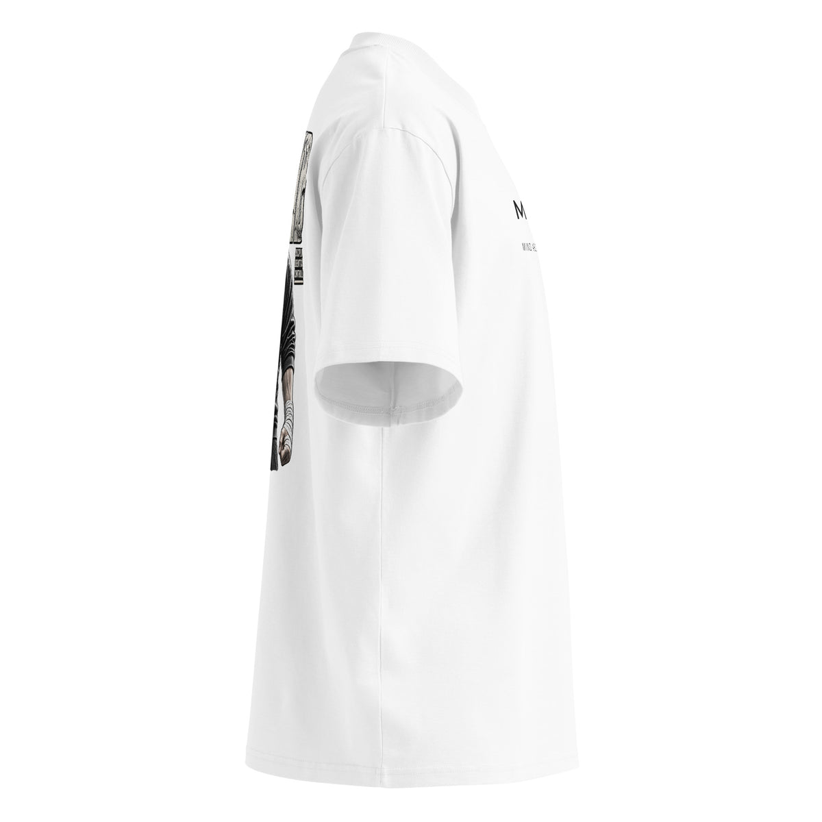 MAT STAND — Oversized Tee — lato destro