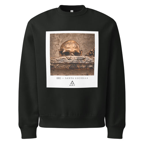 MAT 081 Santa Luciella heavyweight crewneck — front