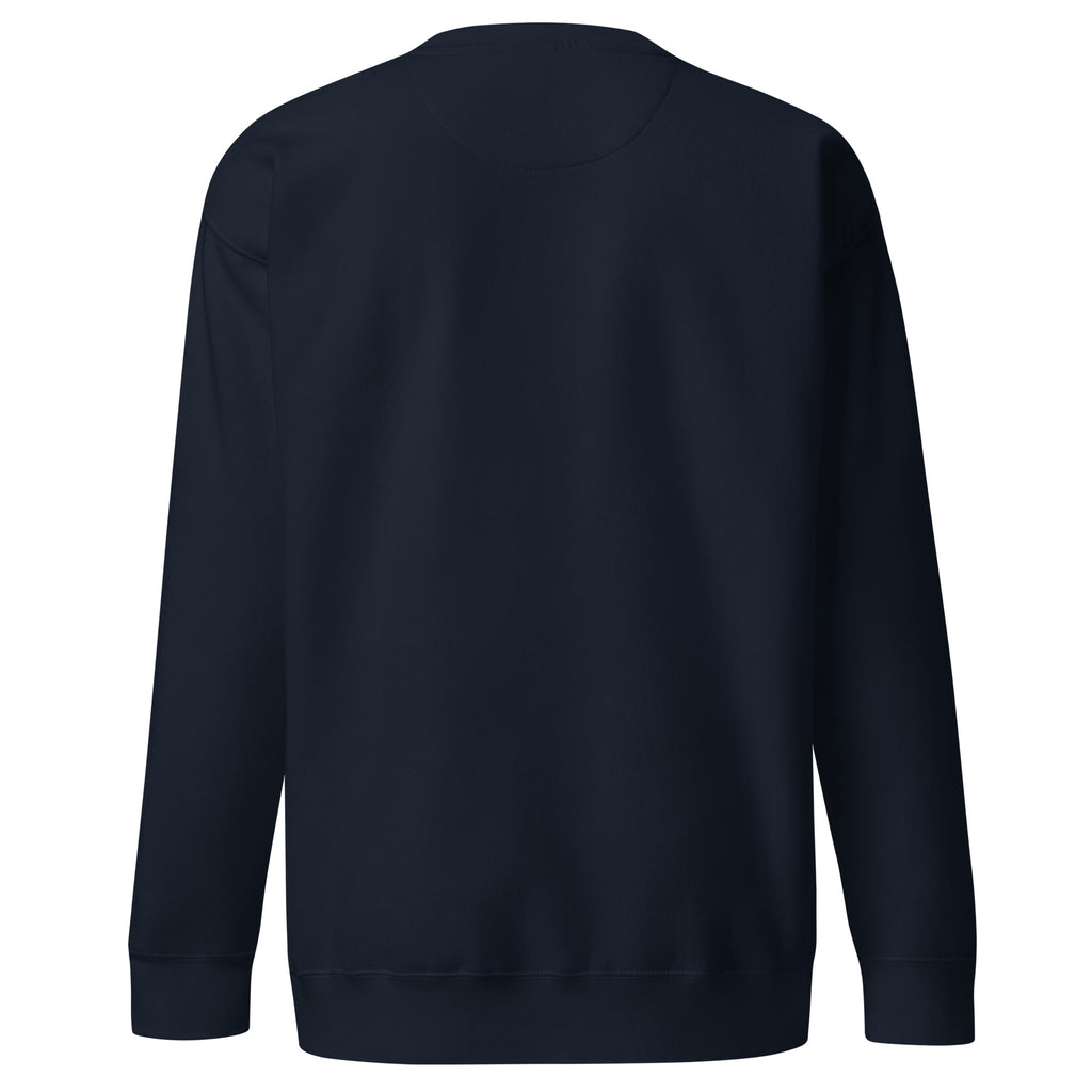 MAT Santa Luciella – felpa girocollo premium Navy Blazer, retro