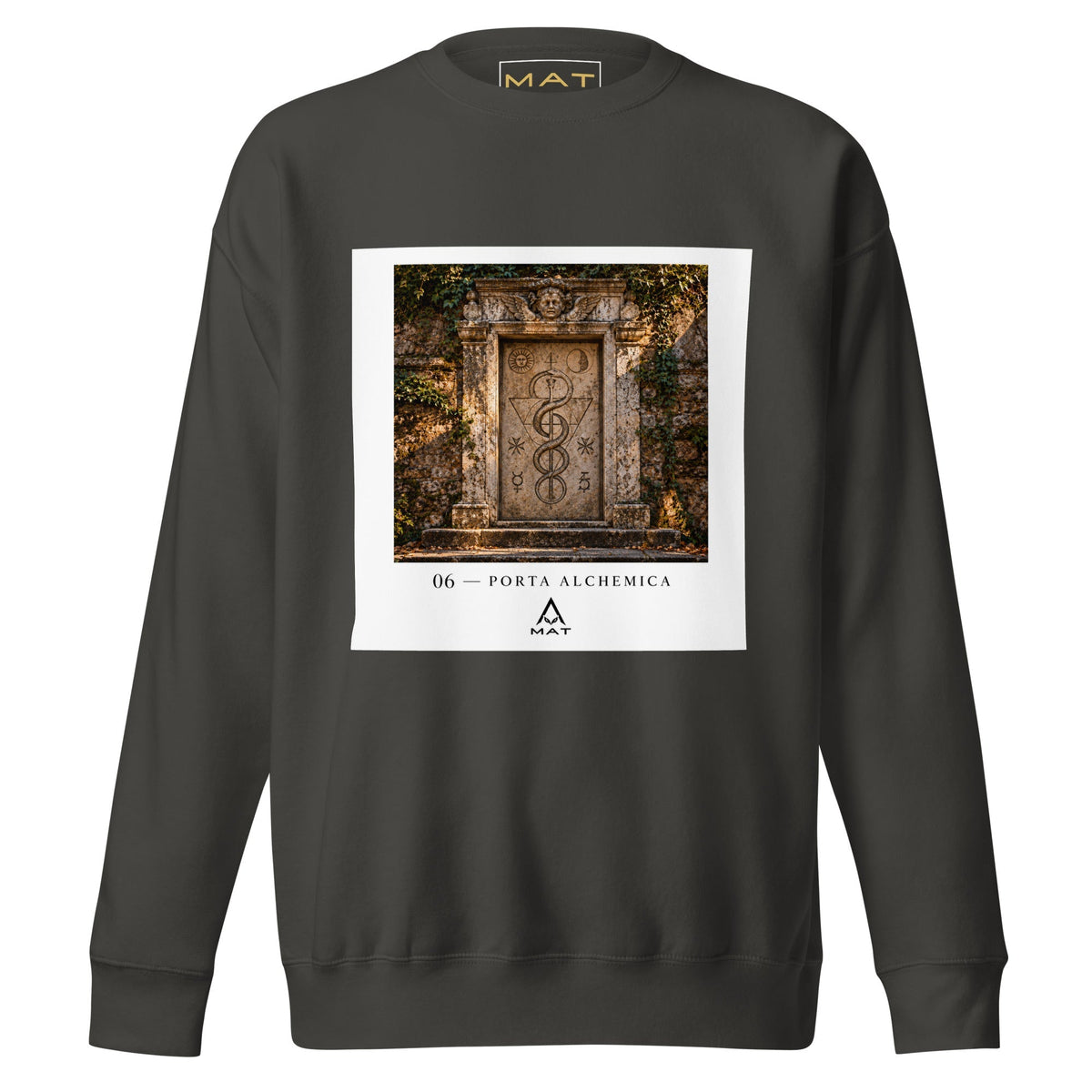 MAT 420 Old Jewish Cemetery premium crewneck — front
