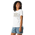MAT PROTECT YOUR PEACE — Relaxed Tee Donna — fronte